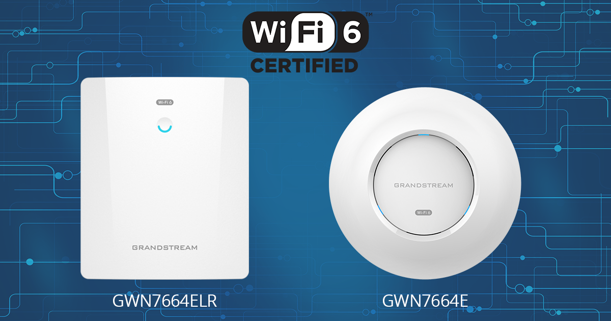 Wi-Fiモジュール Grandstream Announces Two New High-Performance Wi-Fi 6